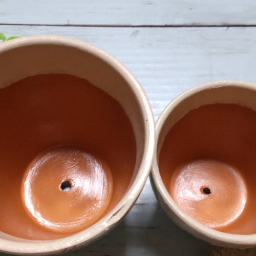 送料無料☆3号鉢2.5号鉢♡2個セット ♡リメイク鉢♡多肉植物♡ガーデン