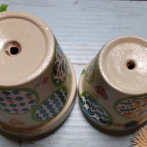 送料無料☆3号鉢2.5号鉢♡2個セット ♡リメイク鉢♡多肉植物♡ガーデン