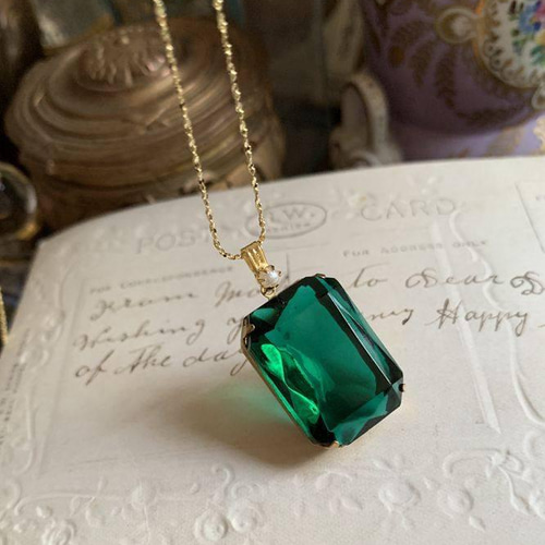 エメラルド グリーン アンティーク オールドベニス ウエスタン