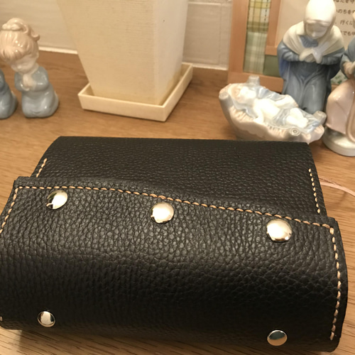 受注見本　ハンドメイド　キリスト大型版聖書カバー 受注見本 ハンドメイド手縫いキリスト新改訳聖書カバー／ブックカバー