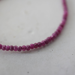 14KGF akoya ruby bracelet [kgf3937] 5枚目の画像