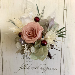 ステンドグラス※パネル※Rose 枠ブラウン その他インテリア雑貨 Glass