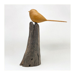 飛騨の木鳥(ことり) 大 けやき 2枚目の画像