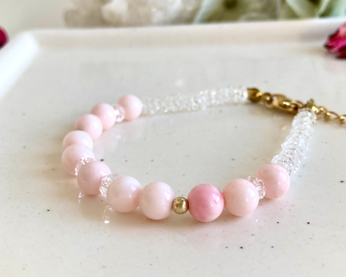 女王貝 クィーンコンクシェル ブレスレット ブレスレット calm