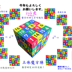 発想力脳トレ　ｉｐｓ　8キューブパズル　＆　ねこパズル１冊　素数と魔方陣　1冊 16枚目の画像