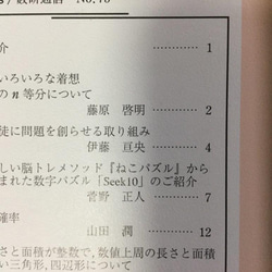 発想力脳トレ　ｉｐｓ　8キューブパズル　＆　ねこパズル１冊　素数と魔方陣　1冊 17枚目の画像