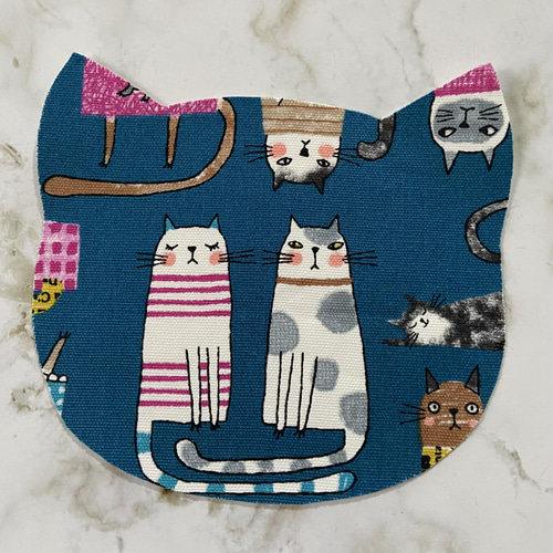 ねこカード・布カード・メッセージカード・ありがとうカード・クラフト