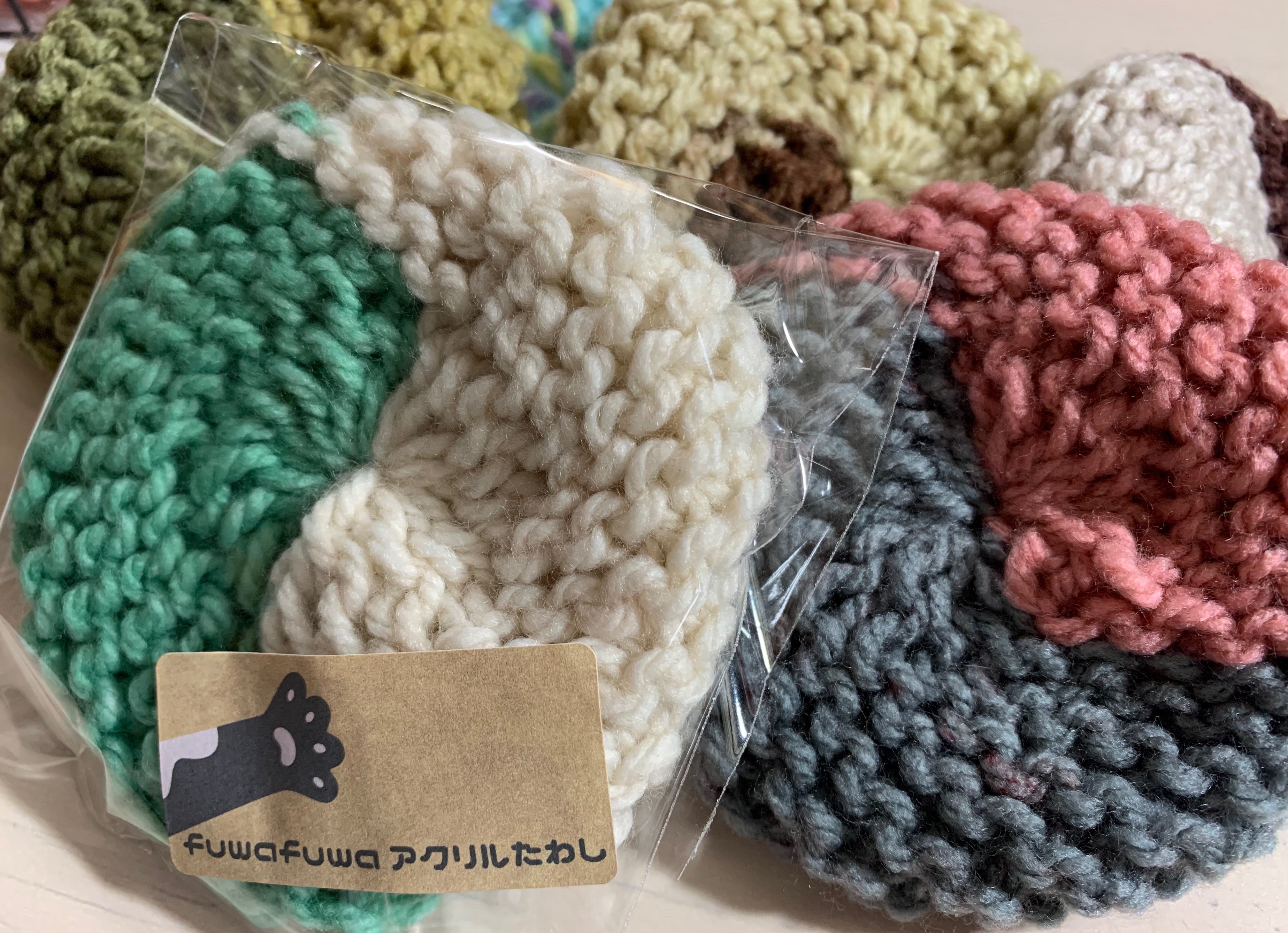 【ぴい】アクリルたわし色々。140枚。 ぴい様 専用】アクリルたわし色々。140枚。
