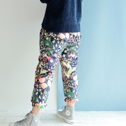 きまぐれコレクション　-クレイジーな織り模様のテーパードパンツ M/Lサイズ 10枚目の画像