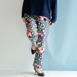 きまぐれコレクション　-クレイジーな織り模様のテーパードパンツ M/Lサイズ 6枚目の画像