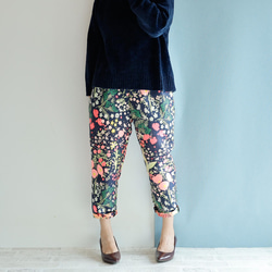 きまぐれコレクション　-クレイジーな織り模様のテーパードパンツ M/Lサイズ 8枚目の画像