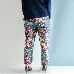 きまぐれコレクション　-クレイジーな織り模様のテーパードパンツ M/Lサイズ 5枚目の画像