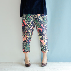 きまぐれコレクション　-クレイジーな織り模様のテーパードパンツ M/Lサイズ 7枚目の画像