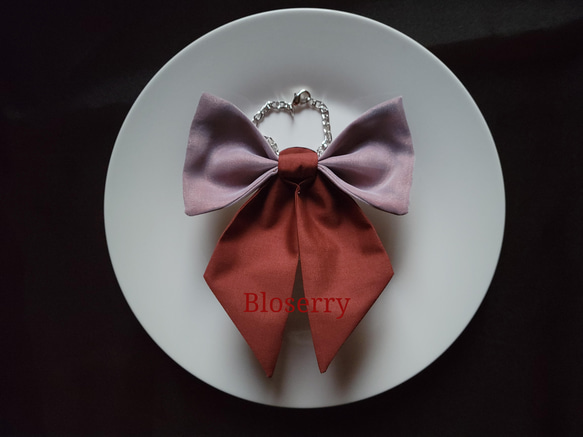 ショコラタルトリボン　スウィートなピンクのタルト　バッグチャーム 7枚目の画像