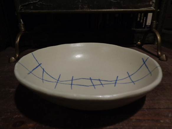 『モダン加飾maru大鉢』パスタカレーサラダボール盛り鉢7寸鉢 1枚目の画像