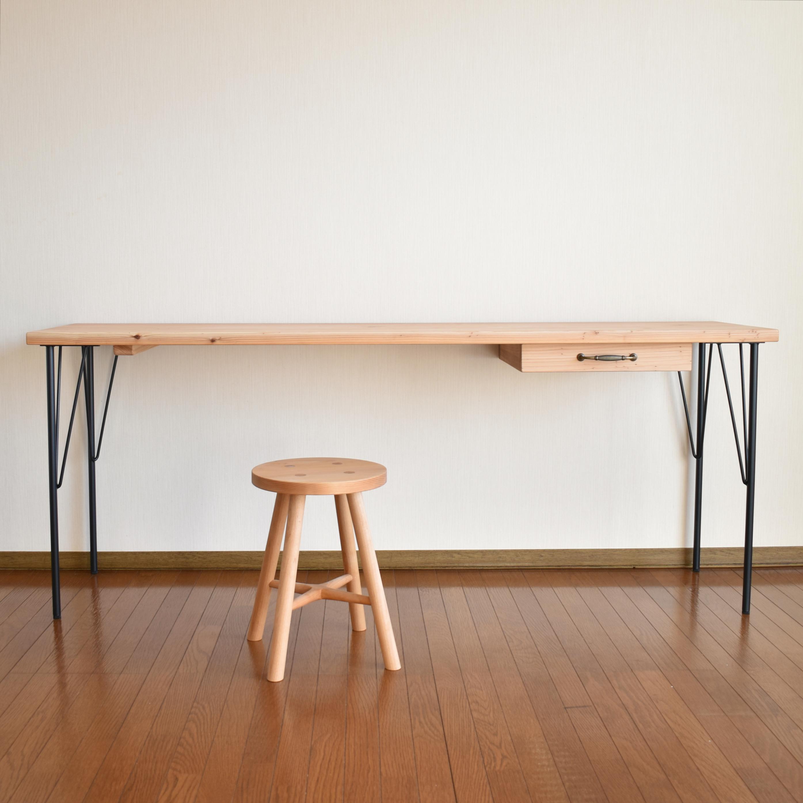 優しいひきだし long desk 180cm