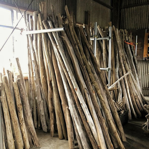 流木 木曽 天然木 超大型 約50～60cm！ イチオシ！ 木工芸 置物 自然木製