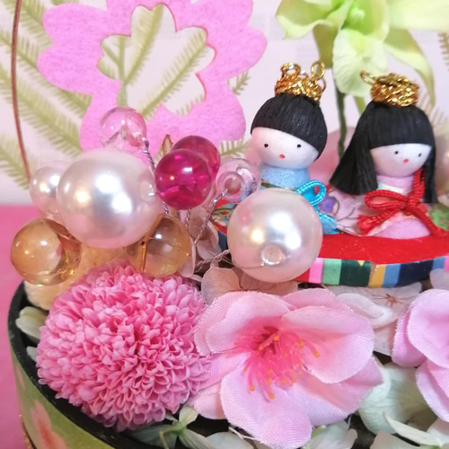 最終値下げ！ひな祭りアレンジ プリザーブドフラワー プリザーブド