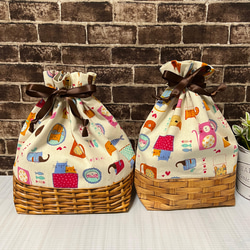 いちご ☆フルーツサンド お弁当袋 コップ袋 ハンドメイド ランチョンマット いちご ☆フルーツサンド お弁当袋 コップ袋 ハンドメイド