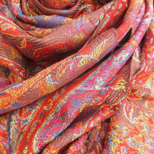 ペイズリー柄☆パシュミナストール ストール トルコ手芸 C-bow 通販