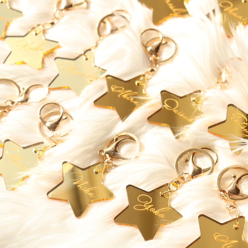 席札】星形キーホルダー レジン・樹脂 Celestial Wedding 通販