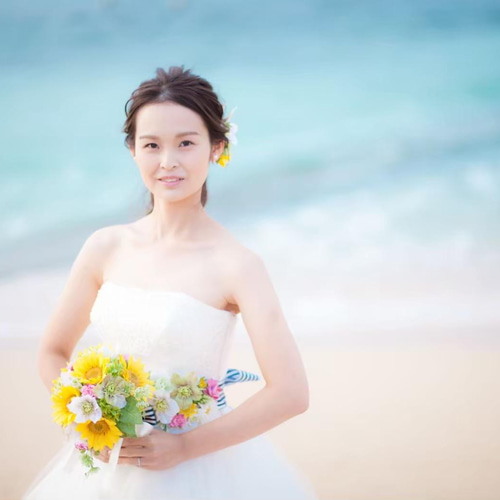 フルオーダー 新郎新婦お揃いセット サッシュリボン サッシュベルト 髪