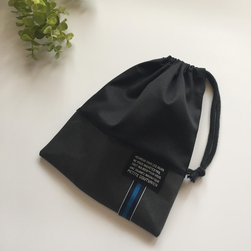 卒業まで使える 入園入学5点セット◼️グレーデニムNV/BLライン