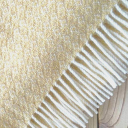手織り カシミアマフラー 6枚目の画像