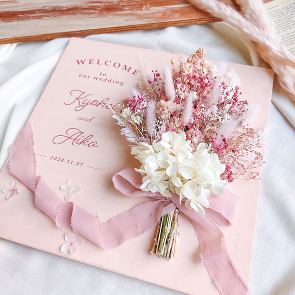 【order】square welcomeboard ウェルカムボード　ウェディング　結婚式 3枚目の画像