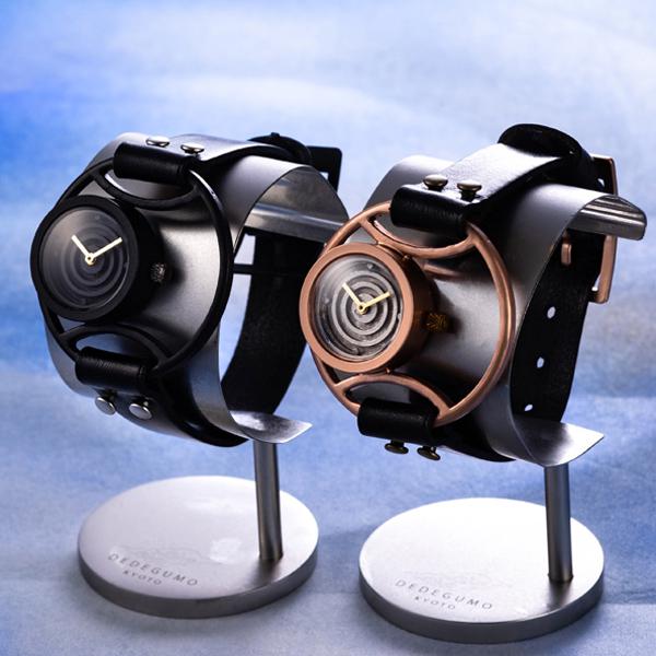 「atom」手作り時計／文字盤2色 ベルトカラー4色 名入れ可