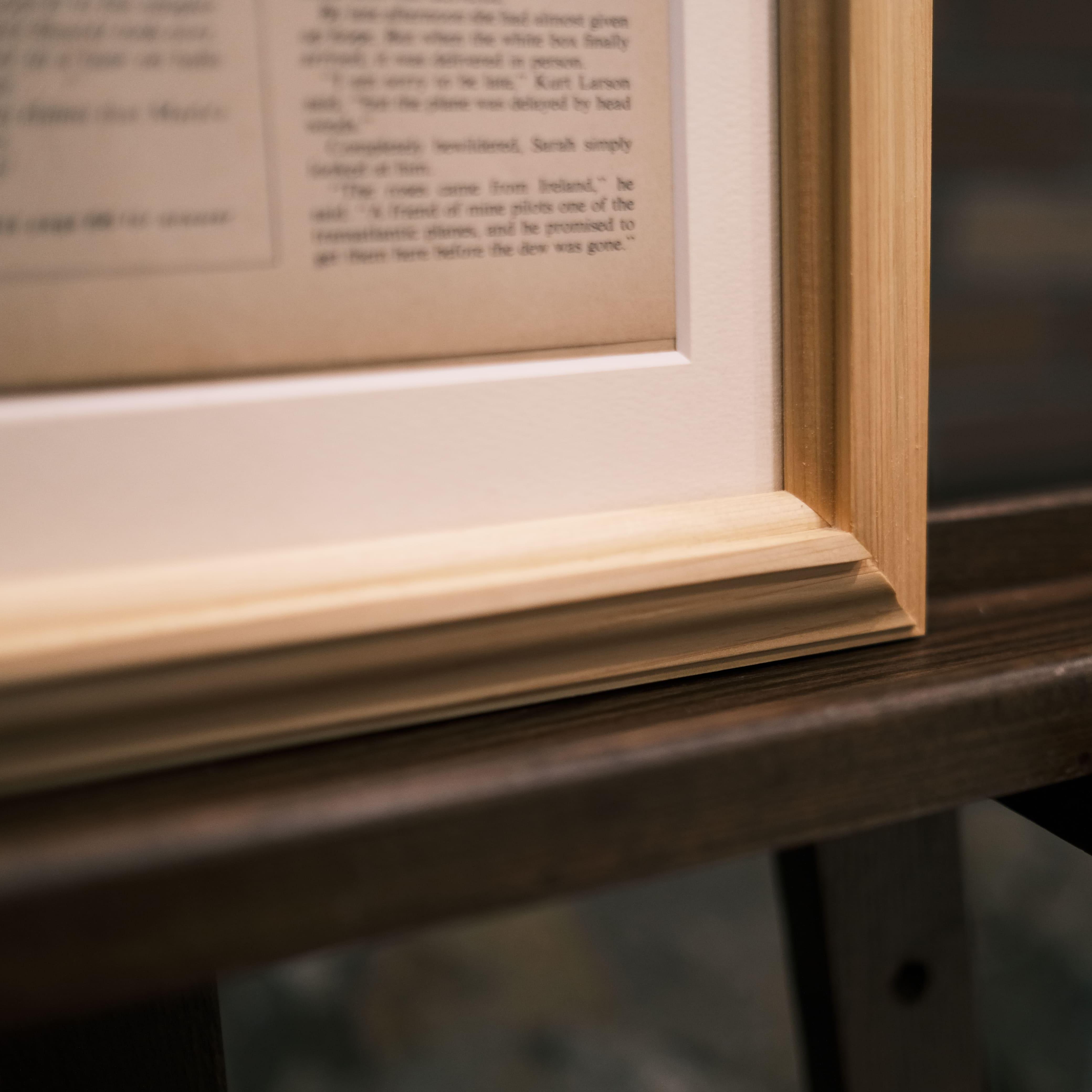 【額縁】A4/A3/A2/B5/B4/B3/B2ポスターフレーム　アンティーク　オールドアメリカン/木製/桧/無垢