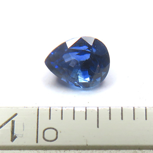 サファイア ルース ブルーサファイア オーバルカボッションカット 天然石 9月 誕生石 0.8ct trr184 4枚目の画像