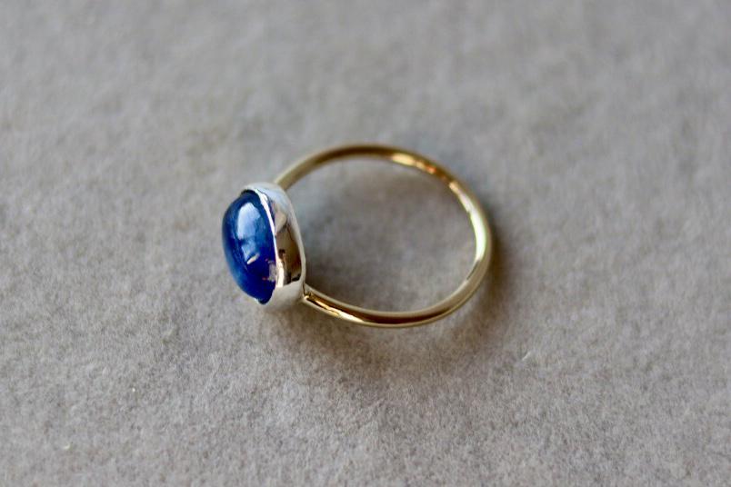 カイヤナイトのゆびわ