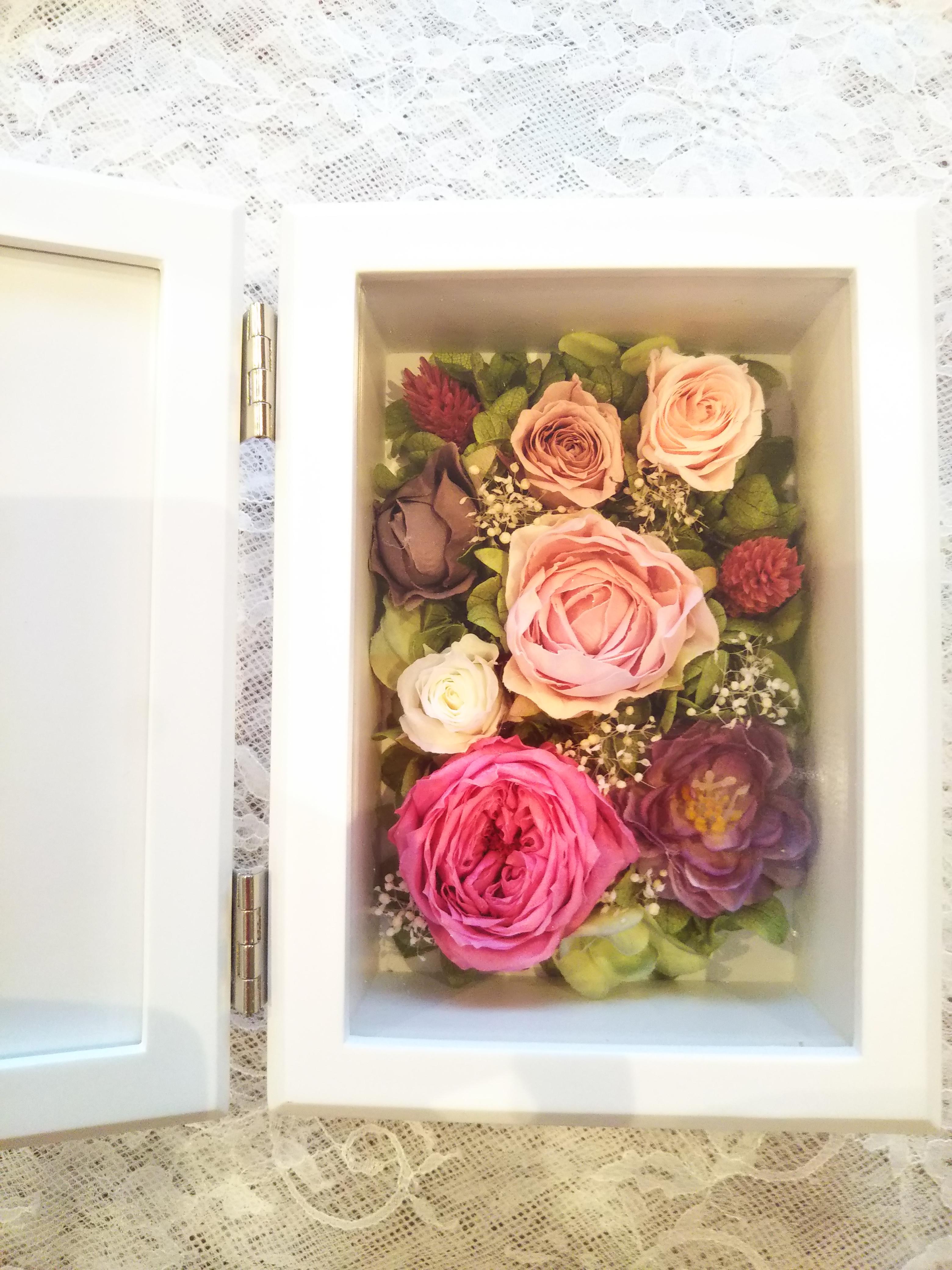 【受注生産】お花のフォトフレーム