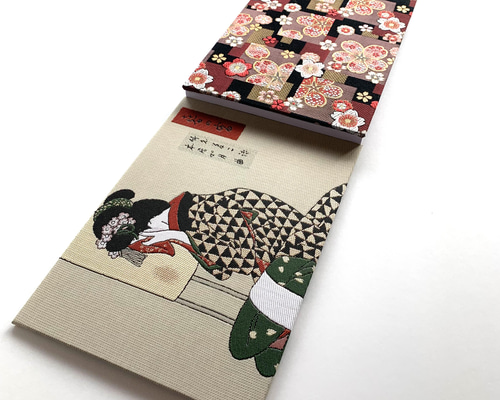 春の宵』 セノオ楽譜No.45 竹久夢二御朱印帳 B5 見開き御朱印帳 大正