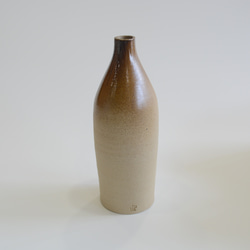 出製陶 花瓶long ビゼン(茶) 1枚目の画像