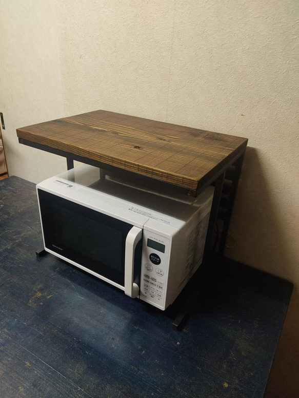 レンジラック オーブンレンジラック アイアン オーダー家具 棚