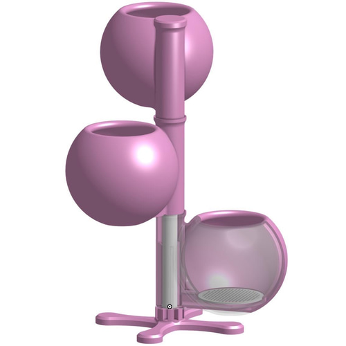 【K】3Dプリンタ製一輪挿し×3 4a5ae3867da46b53eb3264abb43ad0