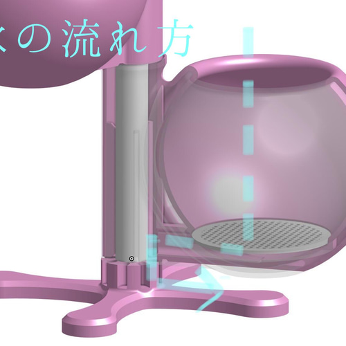 【K】3Dプリンタ製一輪挿し×3 在庫管理セール】植木鉢3号サイズ / 3Dプリンタ 一輪挿し・花瓶
