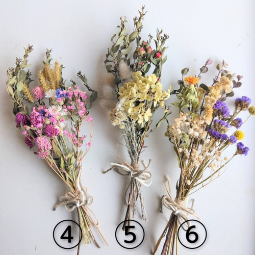 ドライフラワースティックブーケ～ｱﾝﾃｨｰｸ～ スワッグ nyao-mery 通販