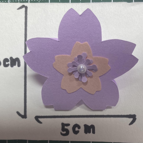 桜型 メッセージカード 10枚セット その他素材 キョロ子 通販 13338432