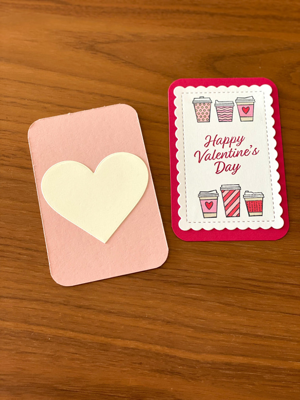 バレンタインカード(2枚セット) 2枚目の画像