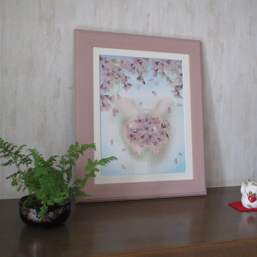 押し花専用額 押し花アート 不思議な花倶楽部 桜 押花 | STORES