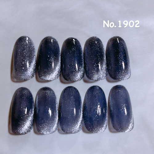 【専用】オーダーネイルチップ　マグネットネイル　3P サイズオーダー□ネイルチップ お色が選べるマグネット クリア