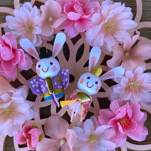 1番人気【ひな祭り・おひなさま】ひなまつりリース ー桃の節句