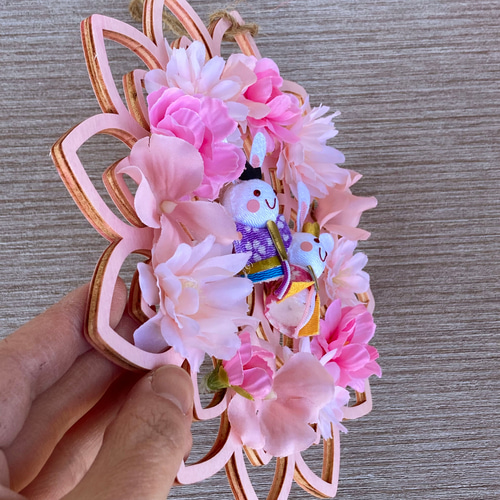 1番人気【ひな祭り・おひなさま】ひなまつりリース ー桃の節句