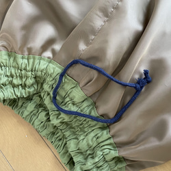 大島紬のスカート　着物リメイク 5枚目の画像