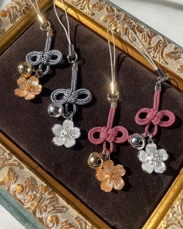 叶結び 桜&宝来鈴のストラップ 携帯ストラップ INFINITY 通販