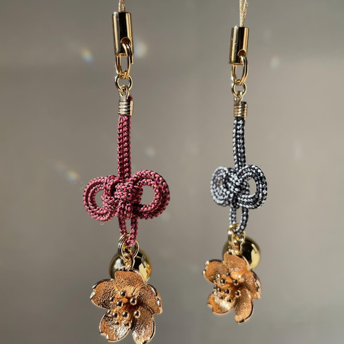 叶結び 桜&宝来鈴のストラップ 携帯ストラップ INFINITY 通販