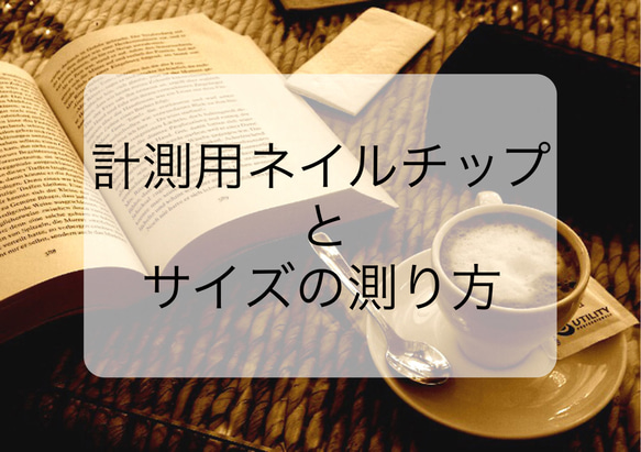 計測用ネイルチップのご購入はこちらから ネイルチップ（つけ爪